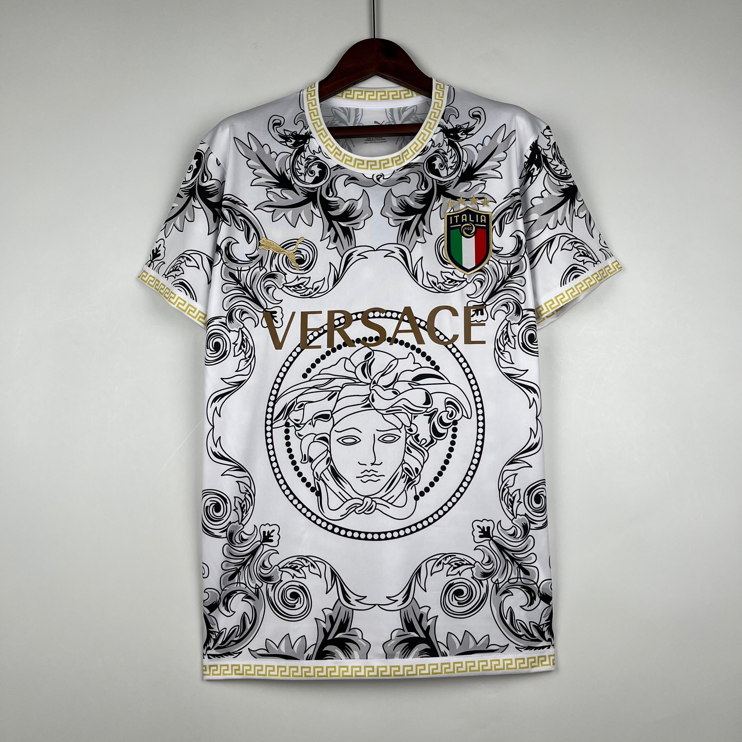 Italy x Versace 2022 White Special Kit – OLDFOOTBALLFASHION