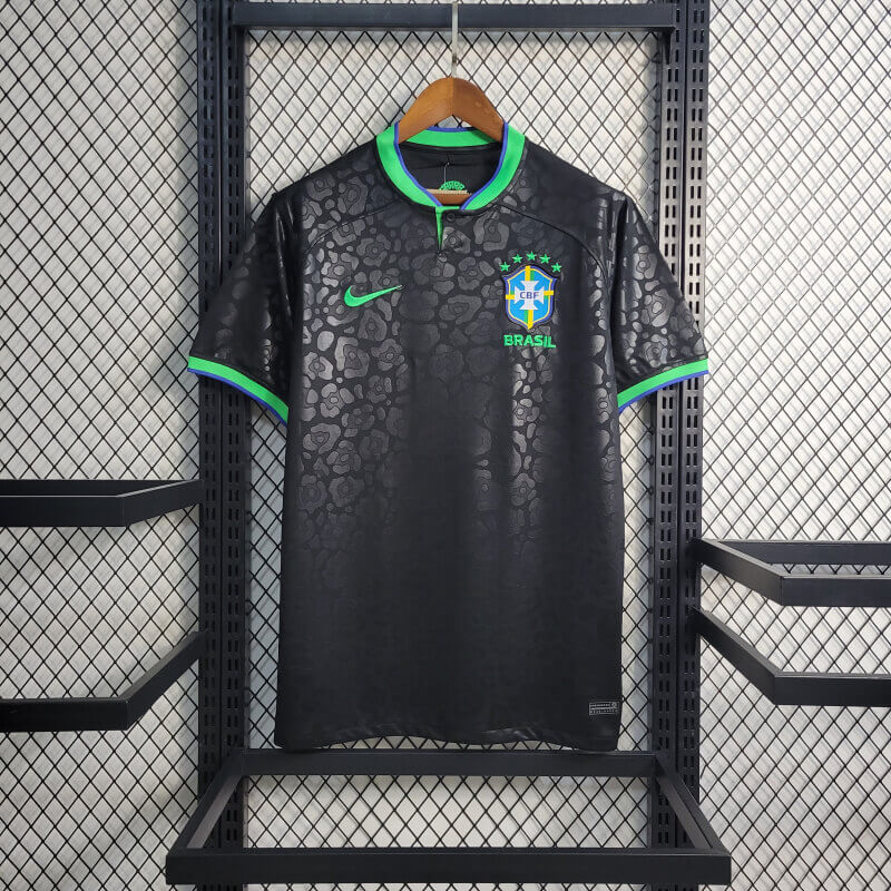 Brazil 2022 Black & Green Leopard Special Kit