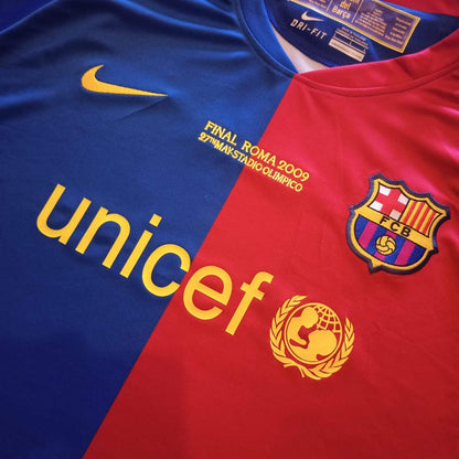 Barcelona 2009 Champions League Finals Kit
