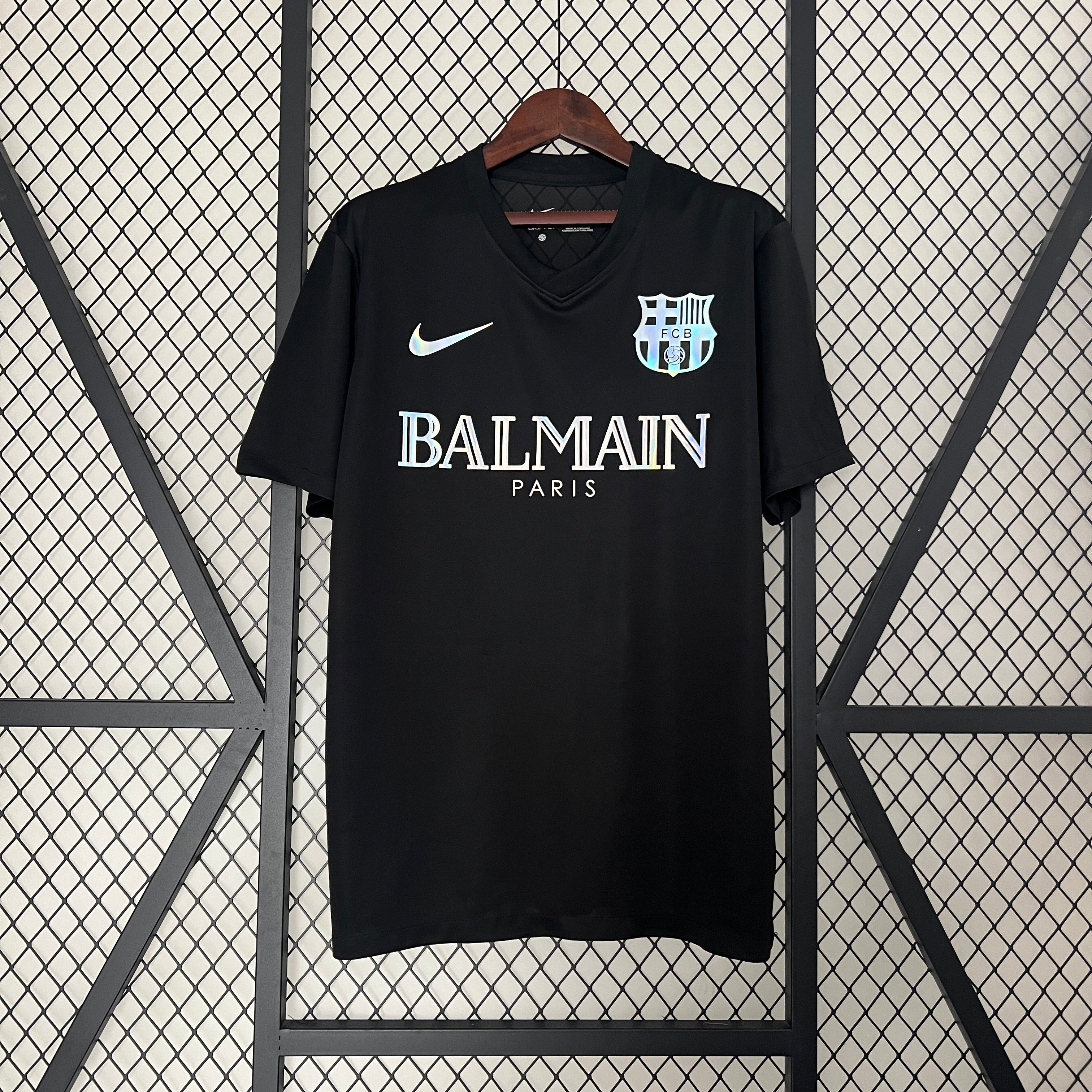 Barcelona X Balmain 2024 Special Edition Kit – OLDFOOTBALLFASHION