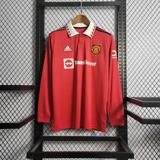 Manchester United 2022/2023 Home Kit Long Sleeve