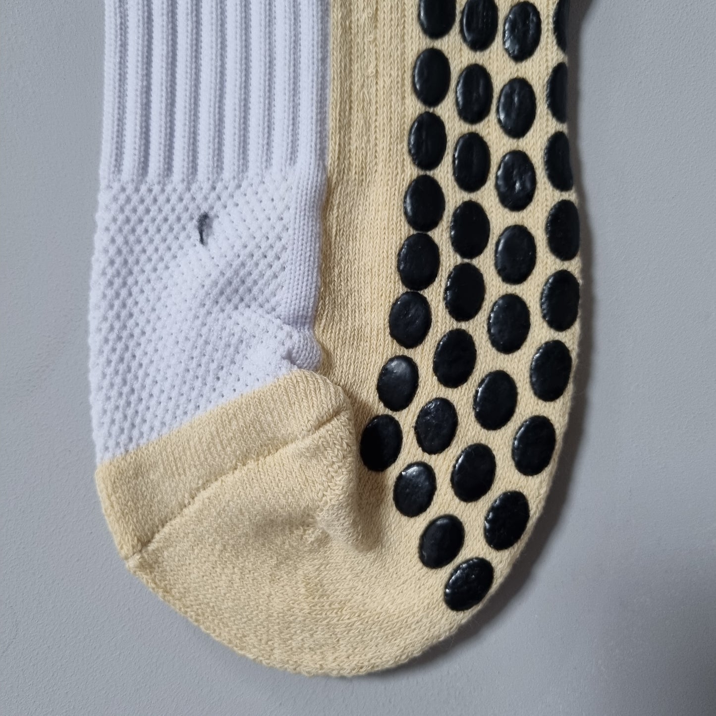 White Grip Socks