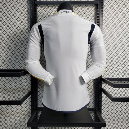Real Madrid 2023/2024 Home Kit Long Sleeve - Player Version