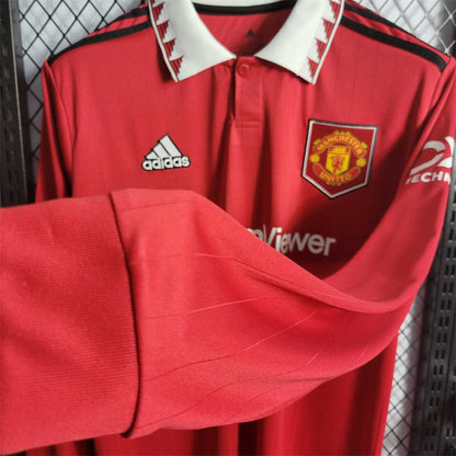 Manchester United 2022/2023 Home Kit Long Sleeve