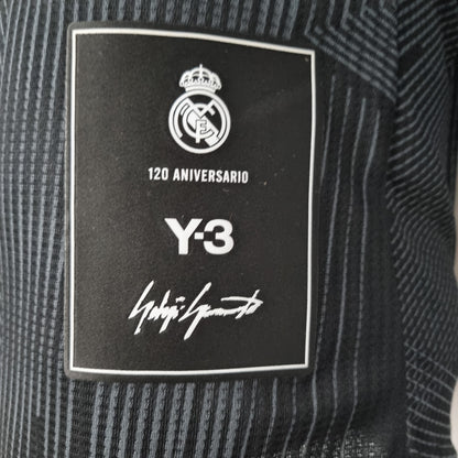 Real Madrid 2021/2022 Y-3 Black Kit - Player Version