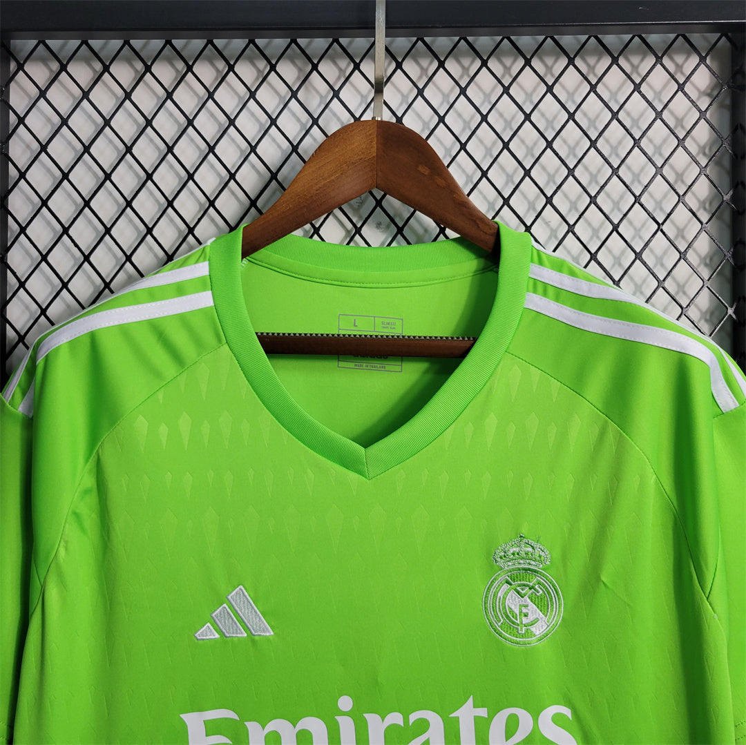 Real Madrid 2023/2024 Green Goalkeeper Kit
