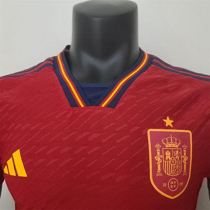 Spain 2022 Qatar WC Home KIt - Player Version