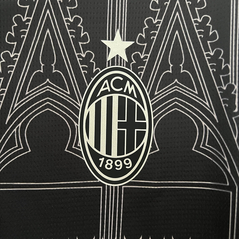 AC Milan x PLEASURES 2023/2024 Special Dark Kit