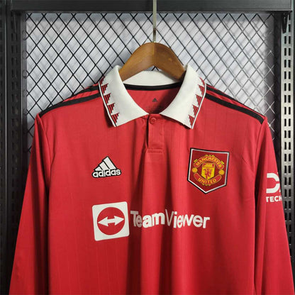 Manchester United 2022/2023 Home Kit Long Sleeve