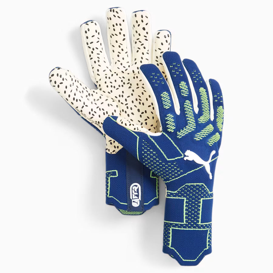 Puma Future Grip 1 NC Pro Goalkeeper Gloves (Blue/Green)