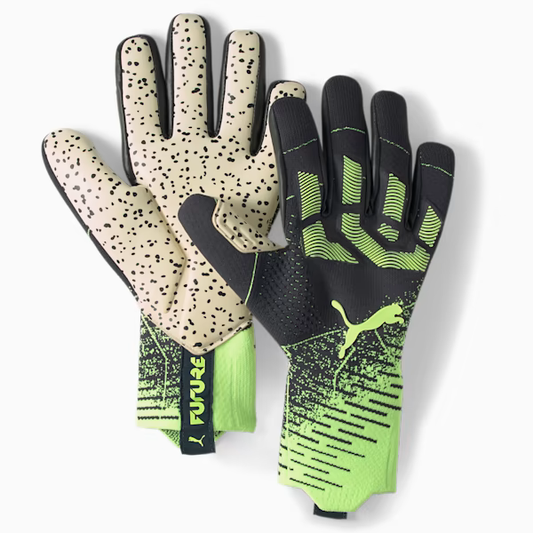 Puma Future Grip 1 NC Pro Goalkeeper Gloves (Black/Green)