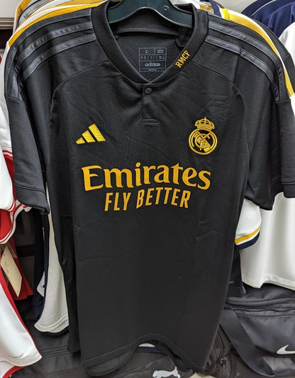 Real Madrid 2023 2024 away Size L soccer shirt jersey football camiseta kit  L/S