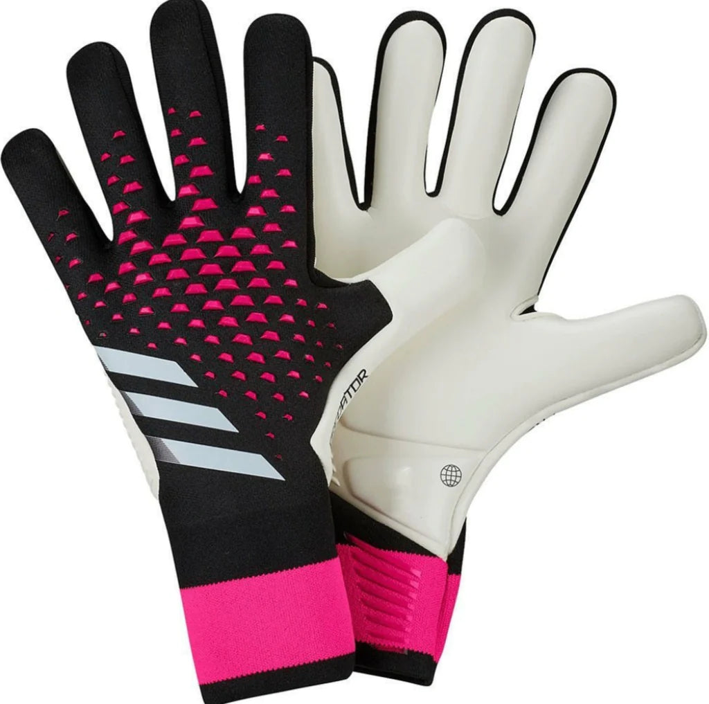 Adidas Predator Accuracy Pro Goalkeeper Gloves (Pink/Black)