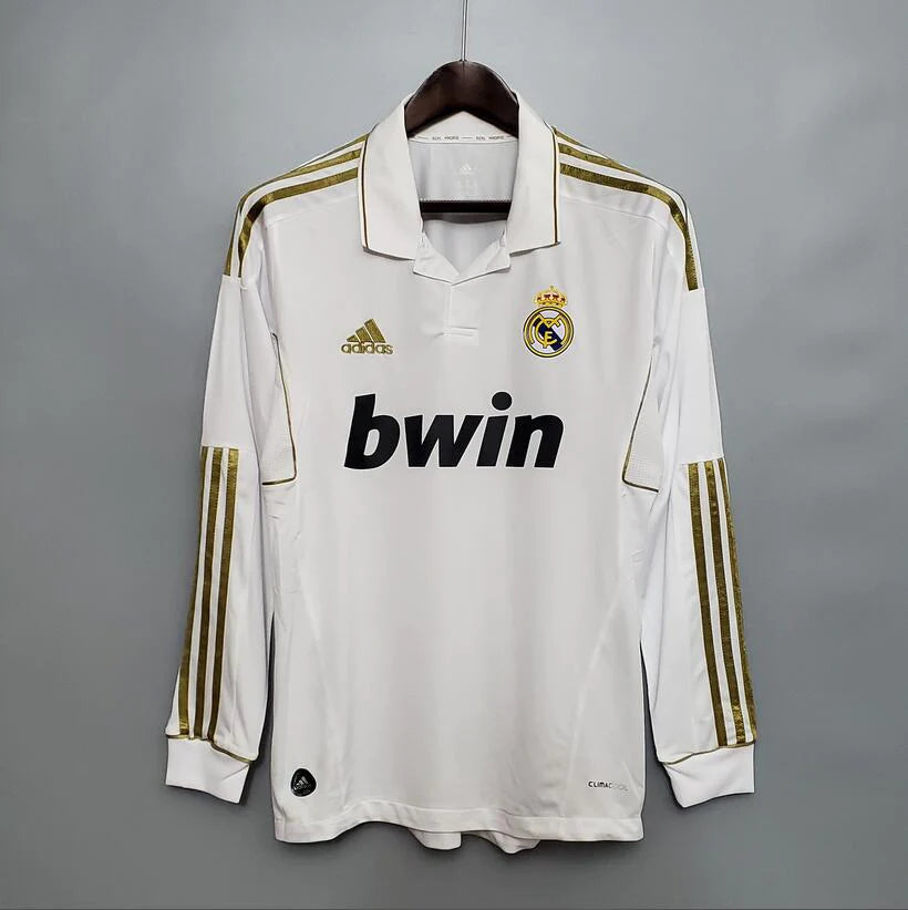 Real Madrid 2011/2012 Home Kit Long Sleeve