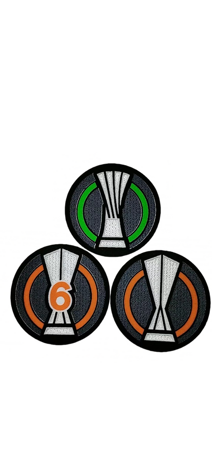 UEFA Europa League Badges With Foundation (6/Conference/Regular)