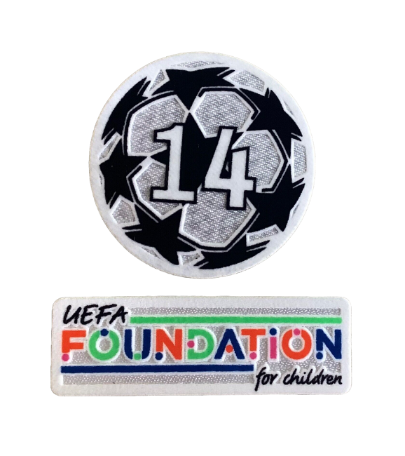 Champions League Badges With Foundation (1-14)