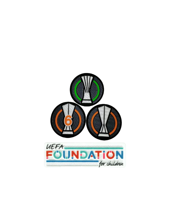 UEFA Europa League Badges With Foundation (6/Conference/Regular)