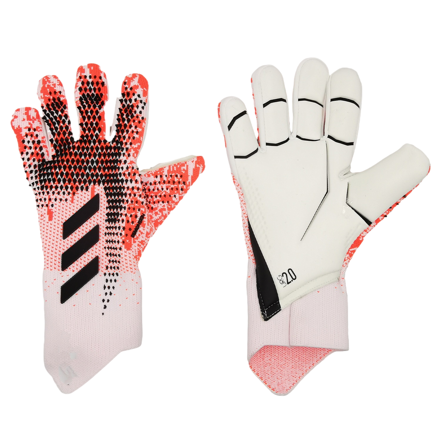 Adidas Predator URG 2.0 Pro Goalkeeper Gloves (White/Red)