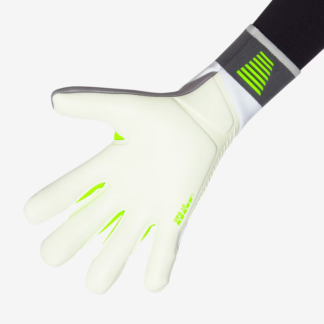 Adidas Predator Accuracy Pro Goalkeeper Gloves (White/Green)