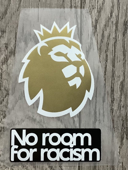 2024 Premier League Badge With No Room For Racism (Regular/Champions)