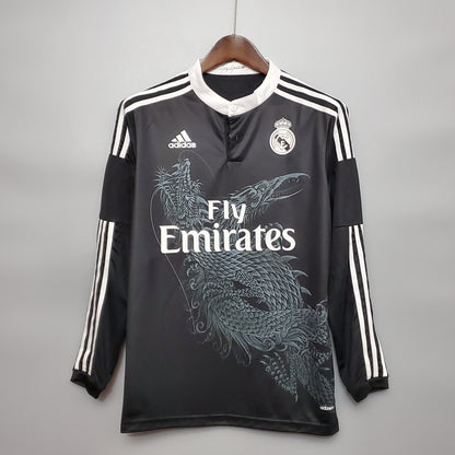 Real Madrid 2014/2015 Away Kit Long Sleeve
