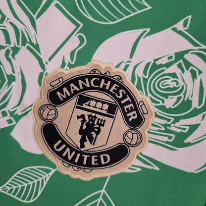 Manchester United 2022/2023 Green Rose Kit