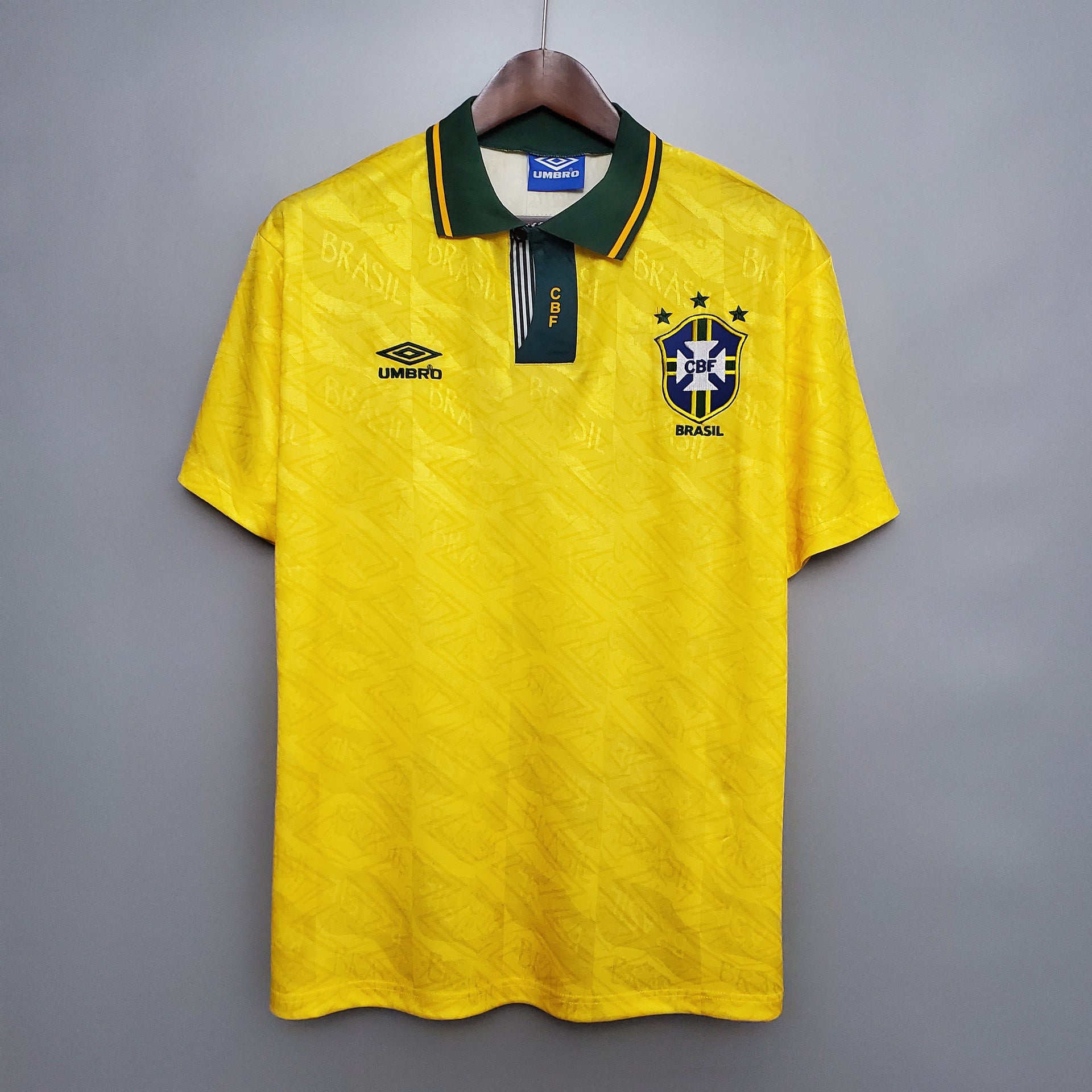 🔥#RARE : Brazil training shirt 1992🔥 #classicfootballshirts #brazil  #vintage #footballshirt #training