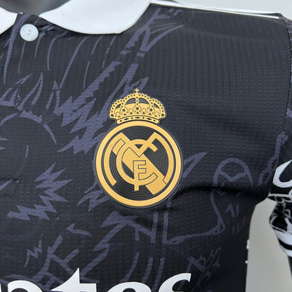 Real Madrid X Chinese Dragon 2022/2023 Kit - Black - Player Version